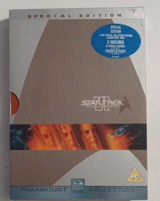 Star Trek VI - The Undiscovered Country DVD UK Region 2 GC Free Postage - image 1 of 4