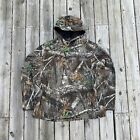 Realtree Edge Mens Camouflage Earth Tone Pullover Hoodie XXL Hunting Outdoor