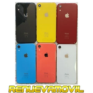 Carcasa Marco Chasis Completo + Tapa Trasera De Bateria Para iPhone XR Con Flex - Imagen 1 de 19