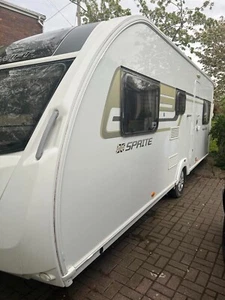 2014 Swift Sprite Major 6 Td 6 berth Fixed Bunk family Touring Caravan - Picture 1 of 8