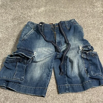 Pantalones Cortos Carga Denim Daniel Cremieux Talla 30 De Colección Foto 1 de 4