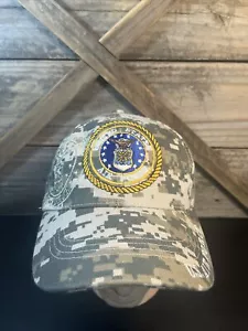 US Air Force Strapback Ball Cap Digital Camo Embroidered United States Supreme - Bild 1 von 10