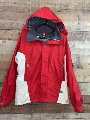 Ride Snowboards Mujer Chaqueta Abrigo con Capucha Talla M Mediana Ride Dry Series Rojo Foto 1 de 4