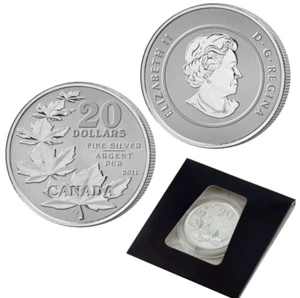 Canada 2011 $20 Maple Leaf Fine Silver Coin - First in series - Picture 1 of 3