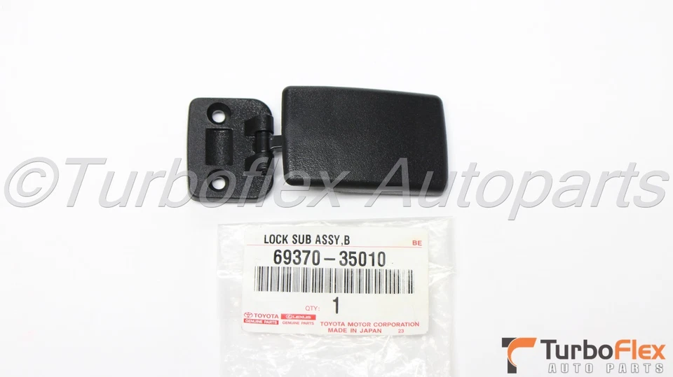 Cerradura de pestillo de ventana corredera trasera Toyota Tacoma T100 69370-35010 Foto 1 de 4