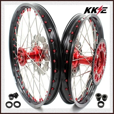 Llanta fundida KKE 21-18 para HONDA CR125R 1995-1997 CR250R 1996 CR500R 1996-1999 Foto 1 de 4