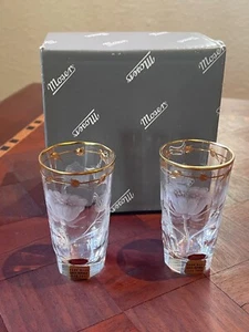 NIB Pair of Moser Paula 70 mL Spirit Shot Glasses - Picture 1 of 4