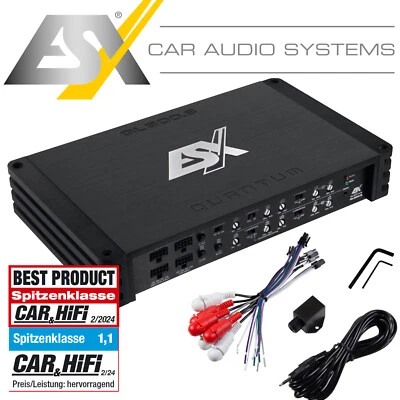 ESX QL-800.8 digitaler 8-Kanal Verstärker 1000 Watt RMS Auto Endstufe Quantum - Bild 1 von 2