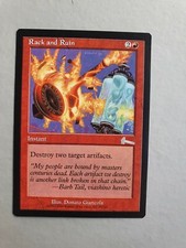 Rack and Ruin, MTG Urza's Legacy (1999) Uncommon Red instant VNM