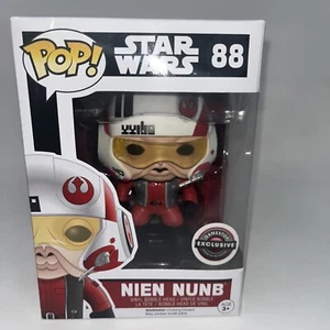 Funko POP! Star Wars Nien Nunb #88 Disney Vinyl Figure GameStop Exclusive - Picture 1 of 6