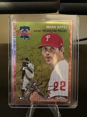 2023 Topps 铬白金周年纪念 - Mark Appel #99 (RC) /75 玫瑰金 — 第 1/2 张图片