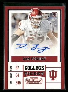 2017 Panini Contenders Draft Picks #190 Dan Feeney Auto - Picture 1 of 2