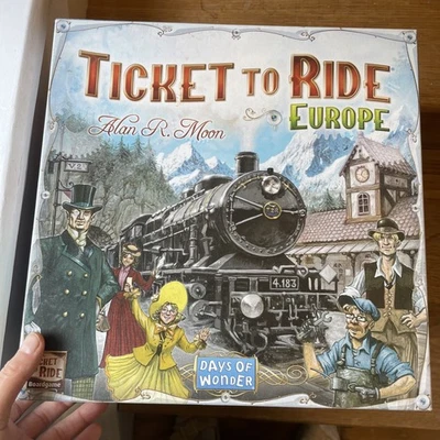 Days of Wonder DOW7202 Ticket to Ride Europe Board Game - Image 1 of 3