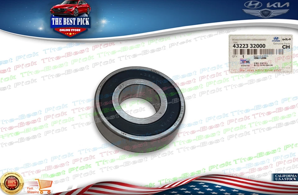 ⭐GENUINO⭐OEM Transmisión Manual Rodamiento Bola HYUNDAI KIA *Ver Compatibilidad Foto 1 de 4