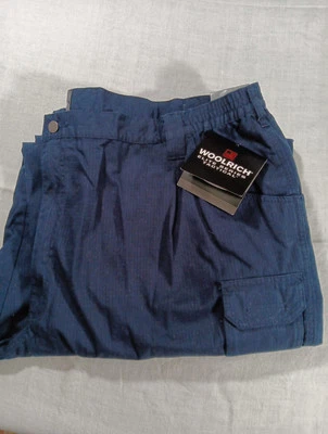 Woolrich Cargo Pant Elite Series Tactical Series Utility Ripstop Navy Blue 54x38 - Image 1 of 4