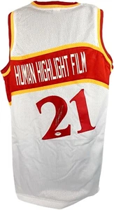 Dominique Wilkins autographed signed jersey NBA Atlanta Hawks PSA COA Georgia - Picture 1 of 4