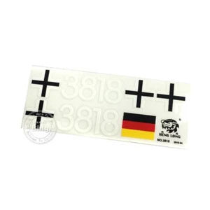 Hot Sale 1/16 Scale RC Heng Long Decal Tank German Tiger 3818 Sticker Model DIY - Picture 1 of 1
