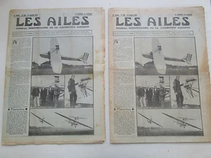 AILES 1933 604 PLANETTE LOUIS PEYRET TYPE VI BEECHCRAFT 17-R AIR ORIENT HIMALAYA - Picture 1 of 6