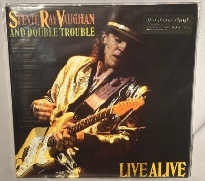 LP STEVIE RAY VAUGHAN Live Alive (2LPs Vinyl, MOVLP662, 2015) NEW MINT SEALED - Image 1 of 2