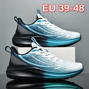 Mode Herren Mesh Sportschuhe Leichte Laufschuhe Schnürschuhe Sneaker - Bild 1 von 50