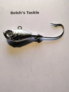 20 Ultra Minnow Jig Heads. Unpainted. Flounder Cod Stripper Bass - Picture 1 of 3