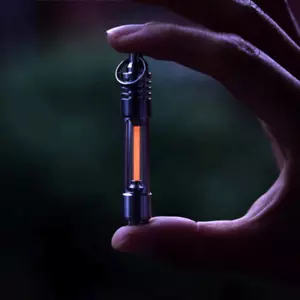 1pc 3x22.5mm Glass Night Luminous Tube 25 Years Lamp Tube w/ Titanium Enclosure - Picture 1 of 32