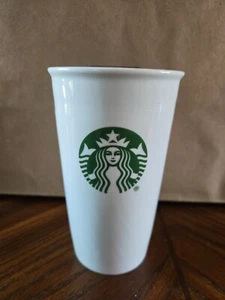Bicchiere Starbucks in ceramica con coperchio - Foto 1 di 6