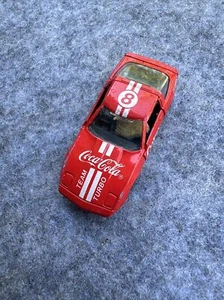 3" Chevrolet Corvette 1988 Hartoy Coca-Cola & Attributes 1/64 Diecast W Driver - Picture 1 of 10