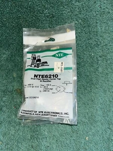 Lotto 2 Raddrizzatori Si Rubinetto Centrale Doppio Alta Velocità Nuovo Vecchio Stock NTE6210, Sigillati - Foto 1 di 3