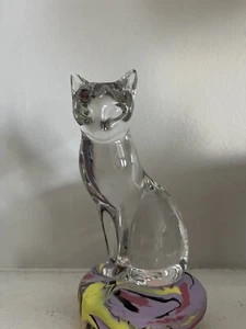 Lenox Kristall Katze Figur Siam Briefbeschwerer - Bild 1 von 7