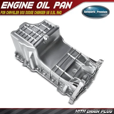 cárter de aceite de motor para Chrysler 300 Dodge Charger Magnum 06-07 V6 3,5 L tracción trasera 264-520 Foto 1 de 4