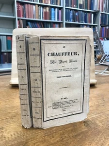 1829 La Chauffeur by Auguste Ricard - Vols. 1 & 2 French Popular Novel - Picture 1 of 12