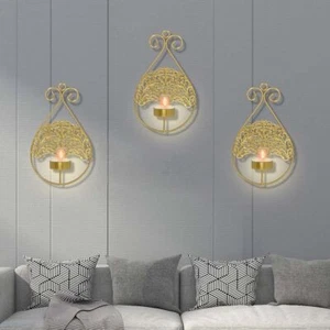 Decorative Wall-mounted Candlestick Hanging Aromatherapy Rack Dining Room - Picture 1 of 9