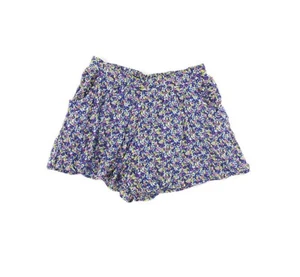 Mimi Chica Juniors Festival Skort Short M Gauze Lined Floral Blue Casual NEW B10 - Picture 1 of 2