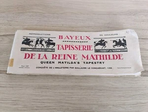 BAYEUX. TAPISSERIE DE LA REINE MATHILDE. CONQUÊTE DE L'ANGLETERRE PAR GUILLAUME - Bild 1 von 3
