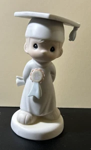 Precious Moments Enesco "God Bless You" Graduate Boy Porcelain Figurine 106194 - Picture 1 of 6