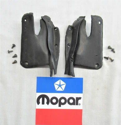 1971 1972 Dodge Charger R/T SE Rallye original rear of door hinge seals set - Image 1 of 4