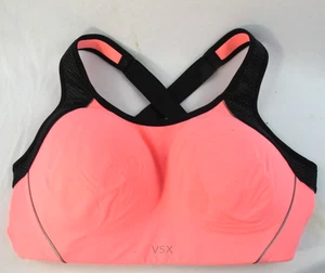 Victoria's Secret VSX Sexy Sport Bras Pink Orange Size 36 C - Picture 1 of 5