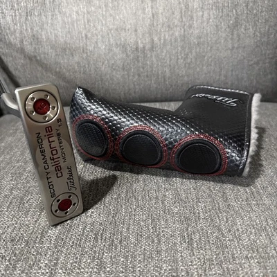 Паттер 2012 Titleist Scotty Cameron California Monterey 1,5 35 дюймов под правую руку новый - Изображение 1 из 4