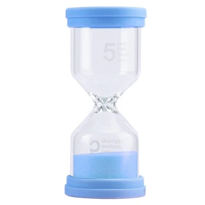 Temporizador de Arena Pequeño Colorido Reloj de Arena Dibujos Animados Reloj de Arena para Escuela notable Foto 1 de 4