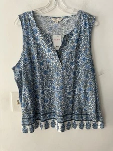 New Woman Lucky Brand Blouse Size XL Sleeves - Picture 1 of 4