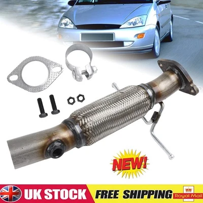 For Ford Focus C-Max 1.6 1.4 Petrol Catalytic Converter Repair Pipe - BM91275H - Image 1 of 4