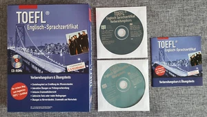 TOEFL Englisch-Sprachzertifikat, Vorbereitungskurs und Übungstests, 2 PC-CDs neu - Bild 1 von 5