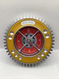 Gear Garage Wall Clock W/Moving Tool Hands - Picture 1 of 13