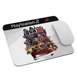 PlayStation 2 / Grand Theft Auto III - GTA - Mauspad 9,5" x 7,75" NEU - Bild 1 von 4