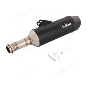Black Muffler Exhaust Tips Modified Pipe for Enduro R 690 SMC R 690 2019-2025 - Picture 1 of 9