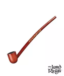 Lord of the Rings Shire Pipes Licensed ARAGORN Cherry Wood 9" Churchwarden LOTR - Picture 1 of 4