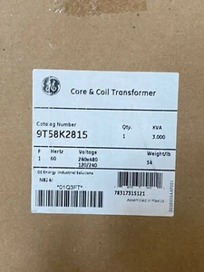 GENERAL ELECTRIC 9T58K2815 TRANSFORMER - Picture 1 of 1