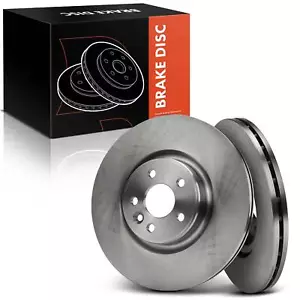 2x Disc Brake Rotors for Volvo S60 2012-2018 S80 2007-2016 V60 V70 Front LH & RH - Picture 1 of 8