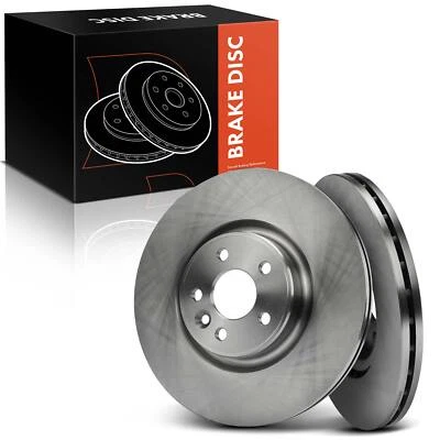 2x Disc Brake Rotors for Volvo S60 2012-2018 S80 2007-2016 V60 V70 Front LH & RH - Image 1 of 4